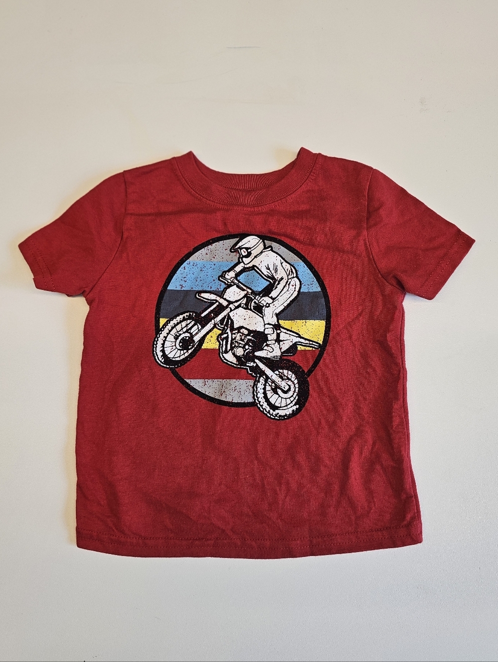 EUC | Garanimals | 18M | Red Dirt Bike Graphic Tee